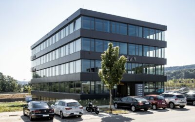 Fertigstellung des Neubaus für das Unternehmen evia solutions GmbH